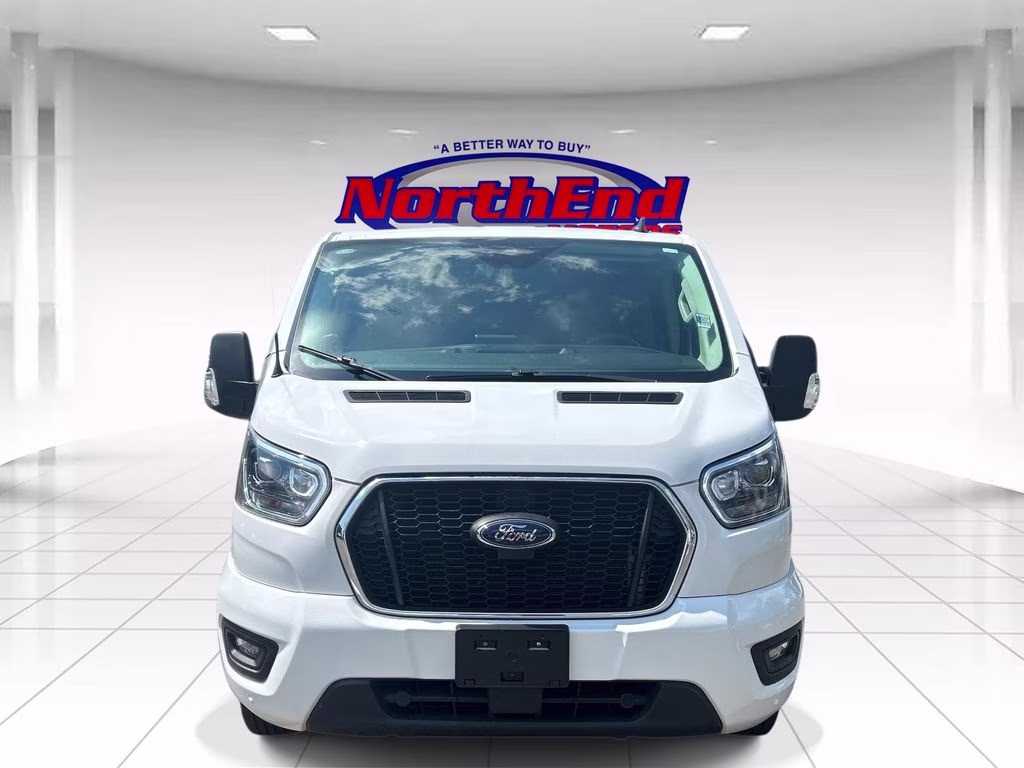 2023 Oxford White Ford Transit-350 XLT RWD Crossover