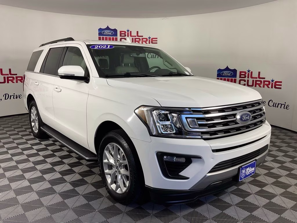 2021 White Metallic Ford Expedition XLT RWD SUV