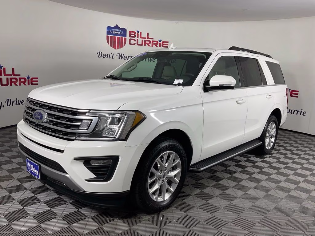 2021 White Metallic Ford Expedition XLT RWD SUV