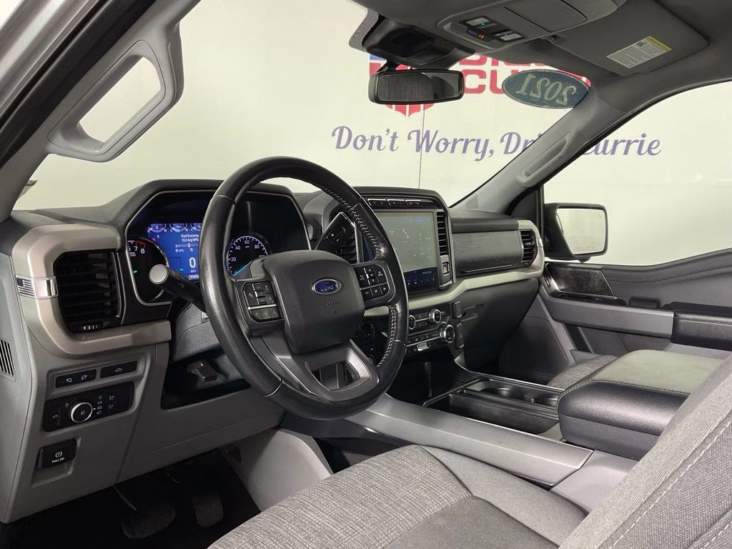 2021 Silver Metallic Ford F-150 XLT 4X4 Truck