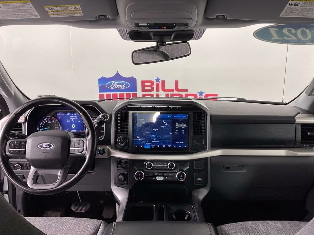 2021 Silver Metallic Ford F-150 XLT 4X4 Truck