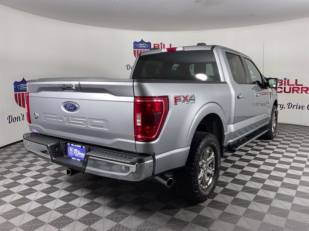 2021 Silver Metallic Ford F-150 XLT 4X4 Truck