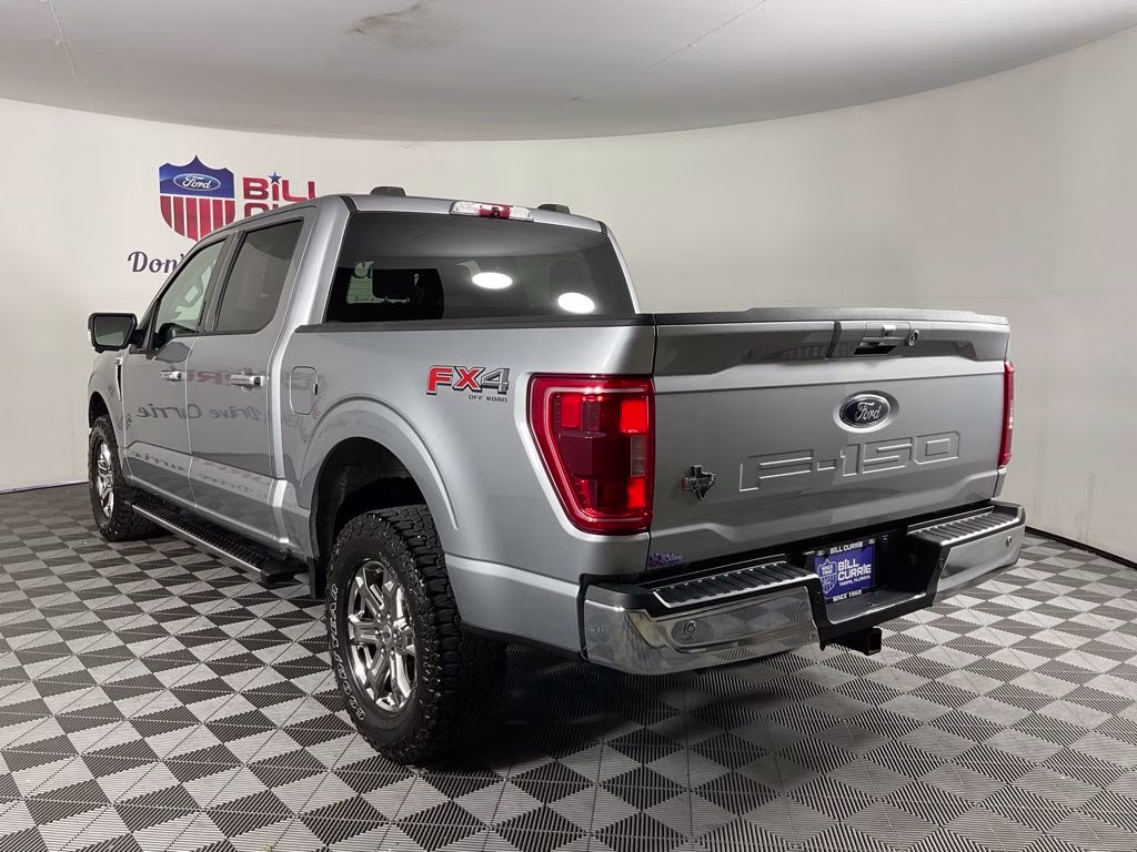 2021 Silver Metallic Ford F-150 XLT 4X4 Truck