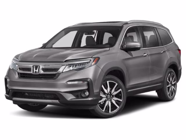 2020 Silver Honda Pilot Touring 8 Passenger FWD SUV