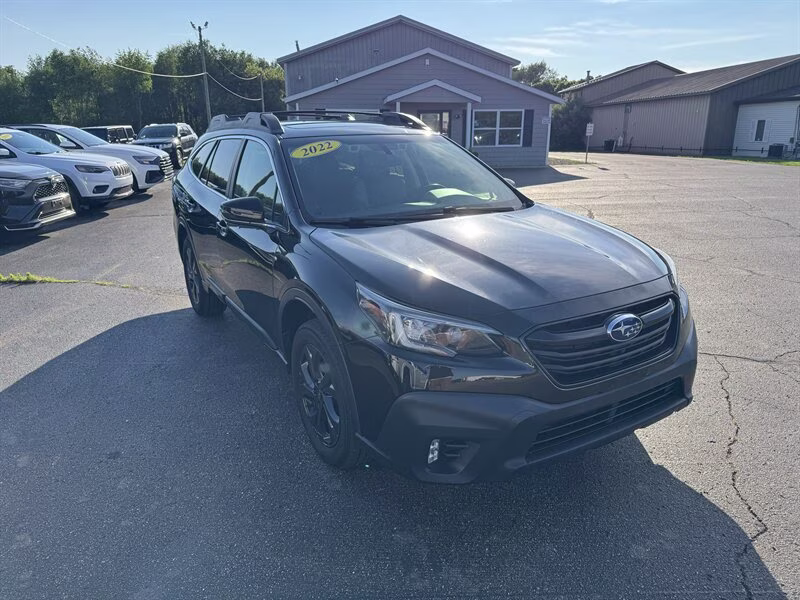 2022 Crystal Black Silica Subaru Outback Onyx Edition XT AWD Crossover