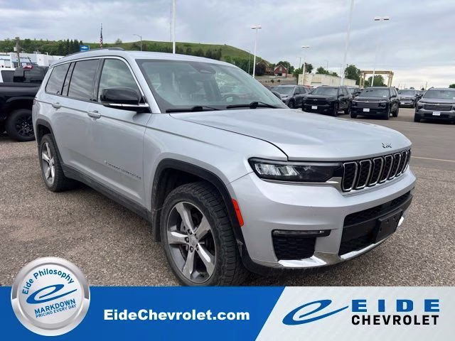 2021 Silver Zynith Jeep Grand Cherokee L Limited 4X4 SUV