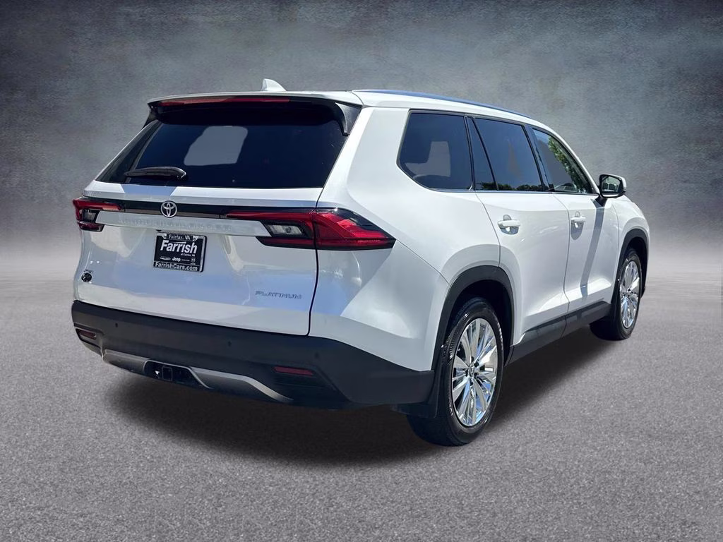 2024 Pearl Toyota Grand Highlander Platinum AWD SUV