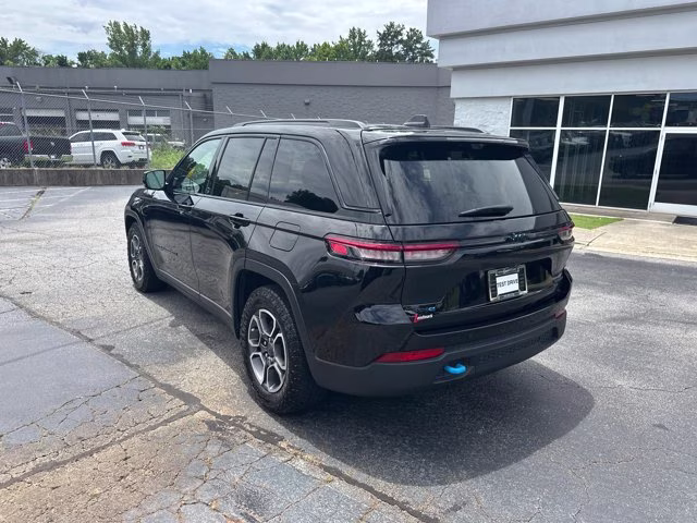 2022 Diamond Black Crystal Pearlcoat Jeep Grand Cherokee 4xe 4X4 SUV