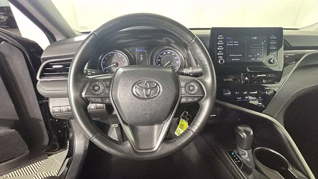 2024 Midnight Black Metallic Toyota Camry SE FWD Sedan