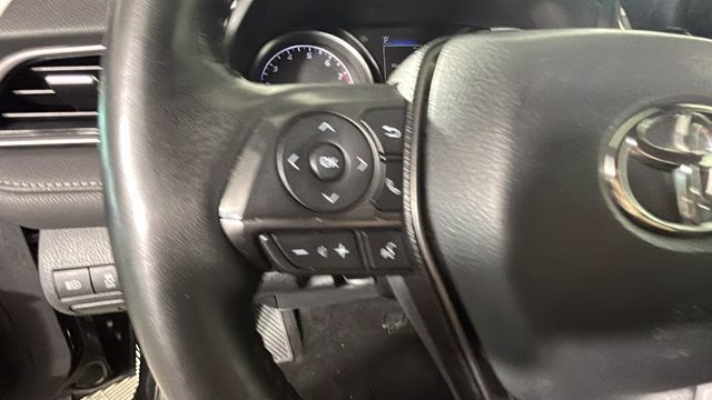 2024 Midnight Black Metallic Toyota Camry SE FWD Sedan