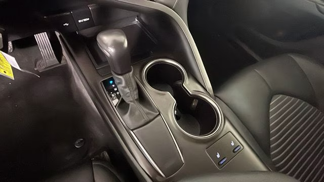2024 Midnight Black Metallic Toyota Camry SE FWD Sedan