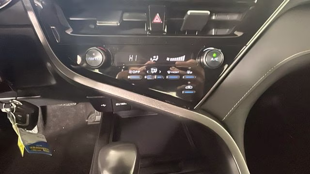 2024 Midnight Black Metallic Toyota Camry SE FWD Sedan