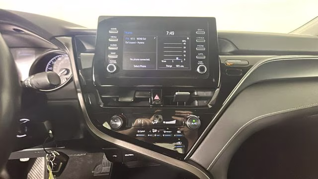 2024 Midnight Black Metallic Toyota Camry SE FWD Sedan