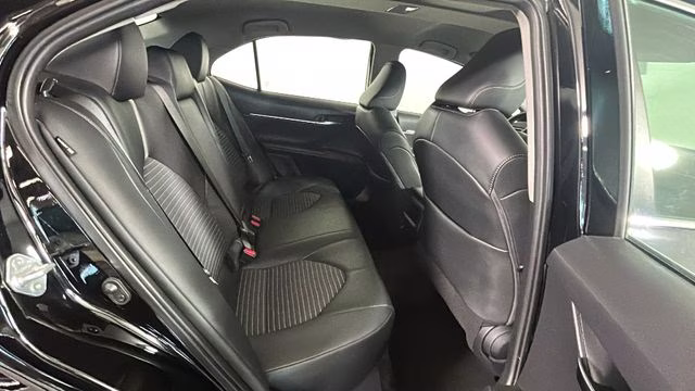 2024 Midnight Black Metallic Toyota Camry SE FWD Sedan