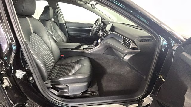 2024 Midnight Black Metallic Toyota Camry SE FWD Sedan