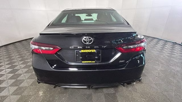 2024 Midnight Black Metallic Toyota Camry SE FWD Sedan