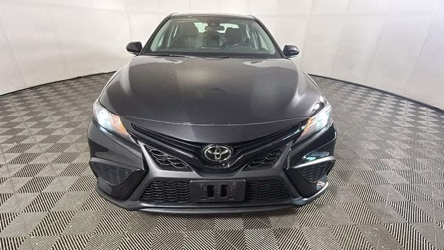 2024 Midnight Black Metallic Toyota Camry SE FWD Sedan