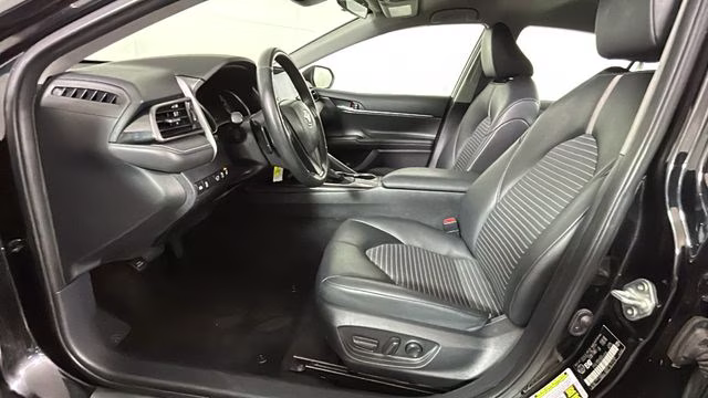 2024 Midnight Black Metallic Toyota Camry SE FWD Sedan