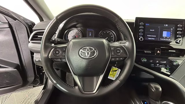 2024 Midnight Black Metallic Toyota Camry SE FWD Sedan