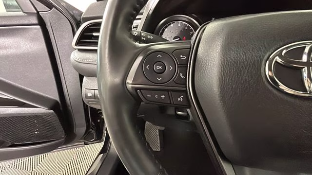 2024 Midnight Black Metallic Toyota Camry SE FWD Sedan