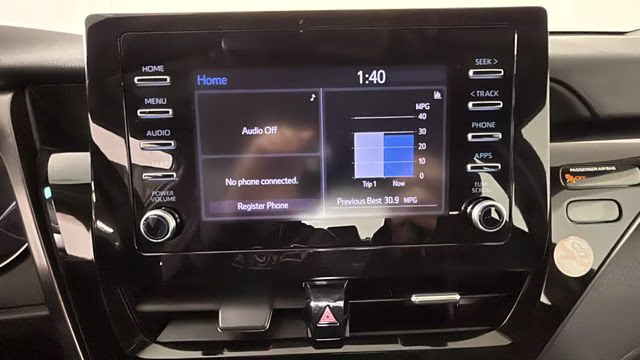 2024 Midnight Black Metallic Toyota Camry SE FWD Sedan
