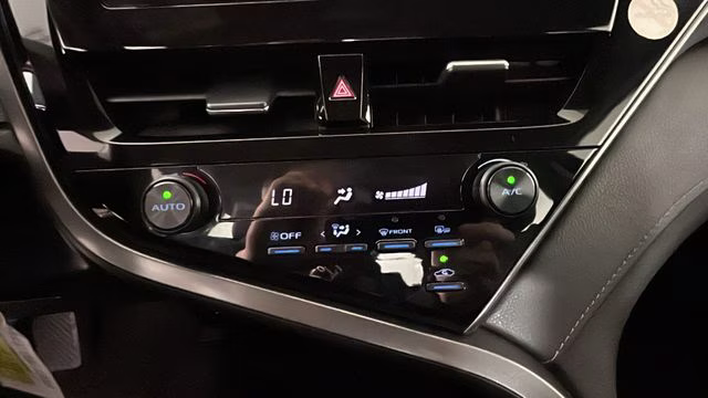 2024 Midnight Black Metallic Toyota Camry SE FWD Sedan