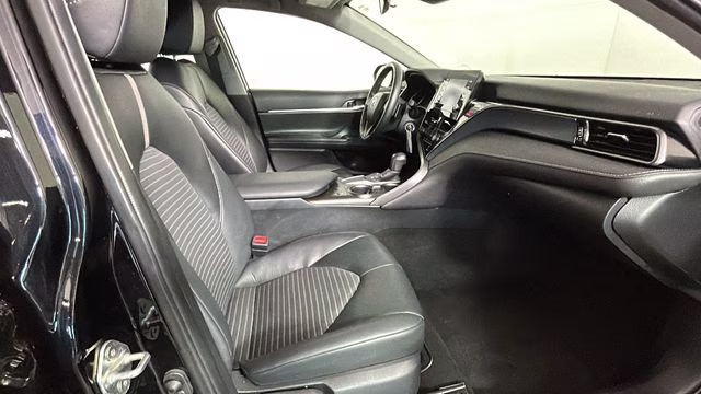 2024 Midnight Black Metallic Toyota Camry SE FWD Sedan