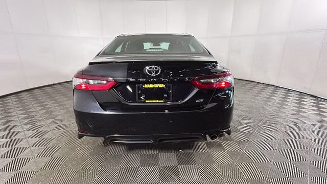 2024 Midnight Black Metallic Toyota Camry SE FWD Sedan