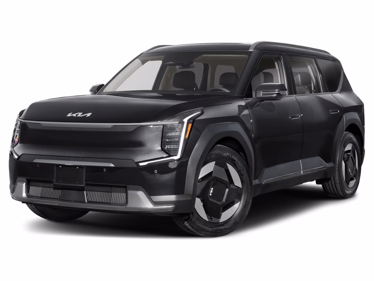 2024 Aurora Black Pearl Kia EV9 Wind AWD SUV