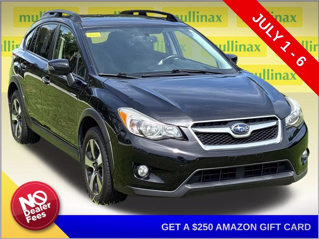 2015 Crystal Black Silica Subaru XV Crosstrek Touring AWD SUV