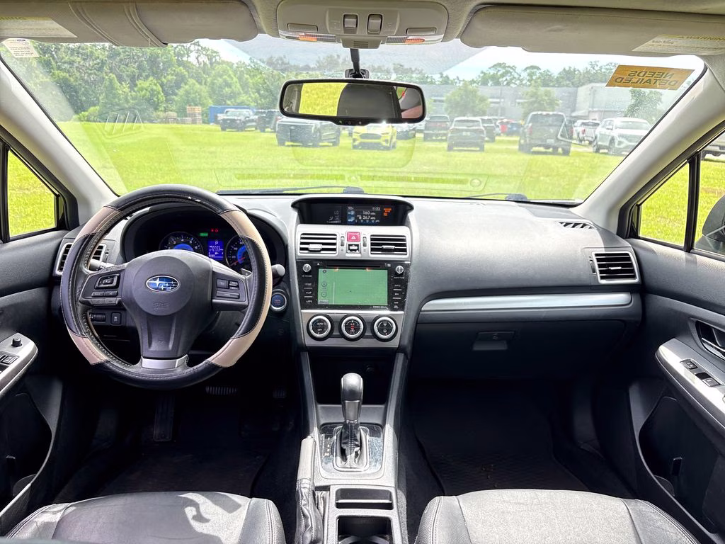 2015 Crystal Black Silica Subaru XV Crosstrek Touring AWD SUV