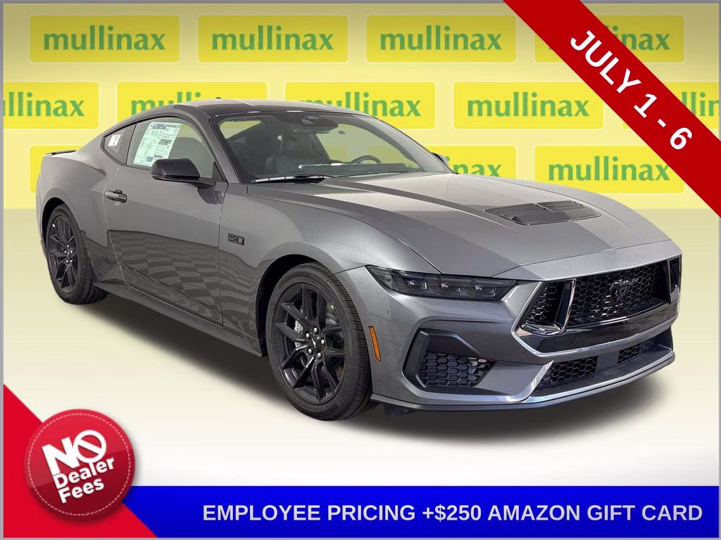 2026 Gray Metallic Ford Mustang GT Premium RWD Coupe