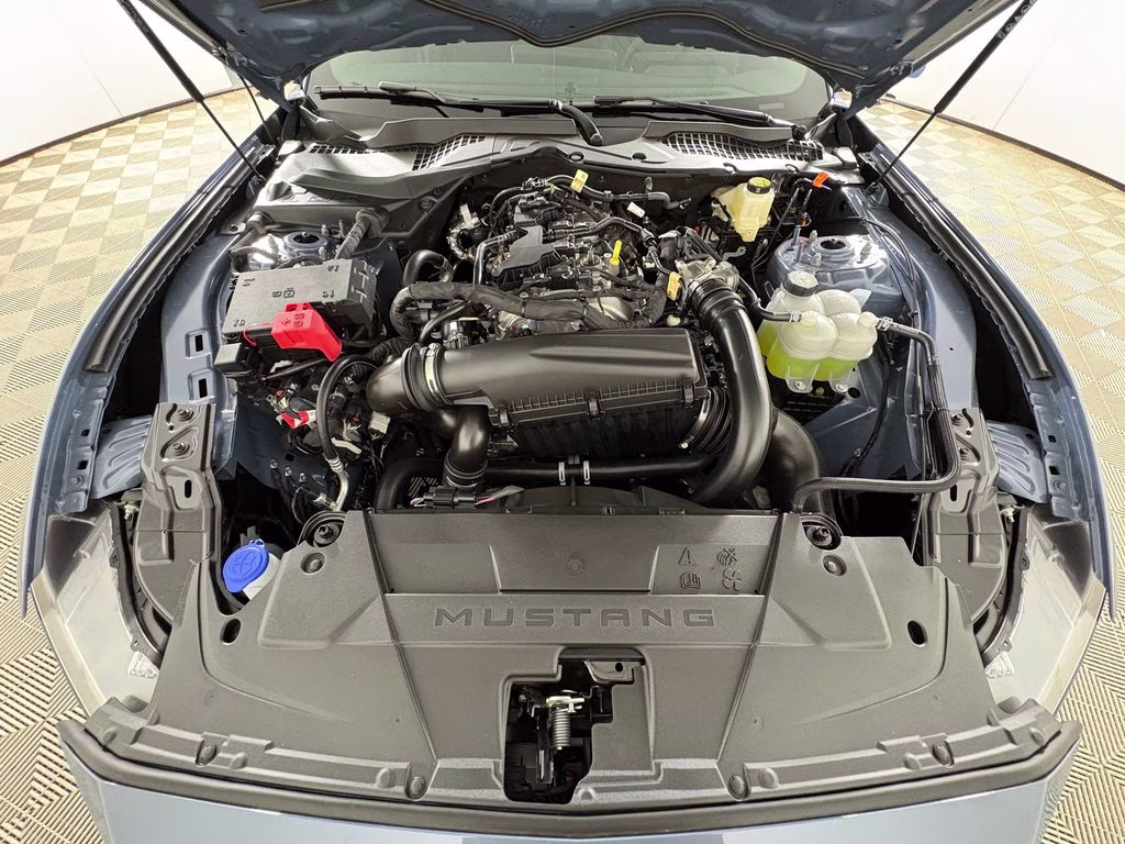 2026 Vapor Blue Metallic Ford Mustang EcoBoost Premium RWD Coupe