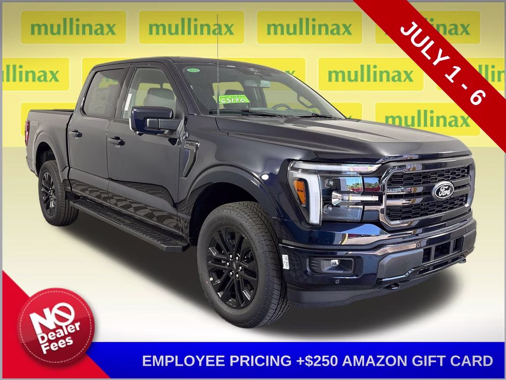 2026 Blue Metallic Ford F-150 Lariat 4X4 Truck