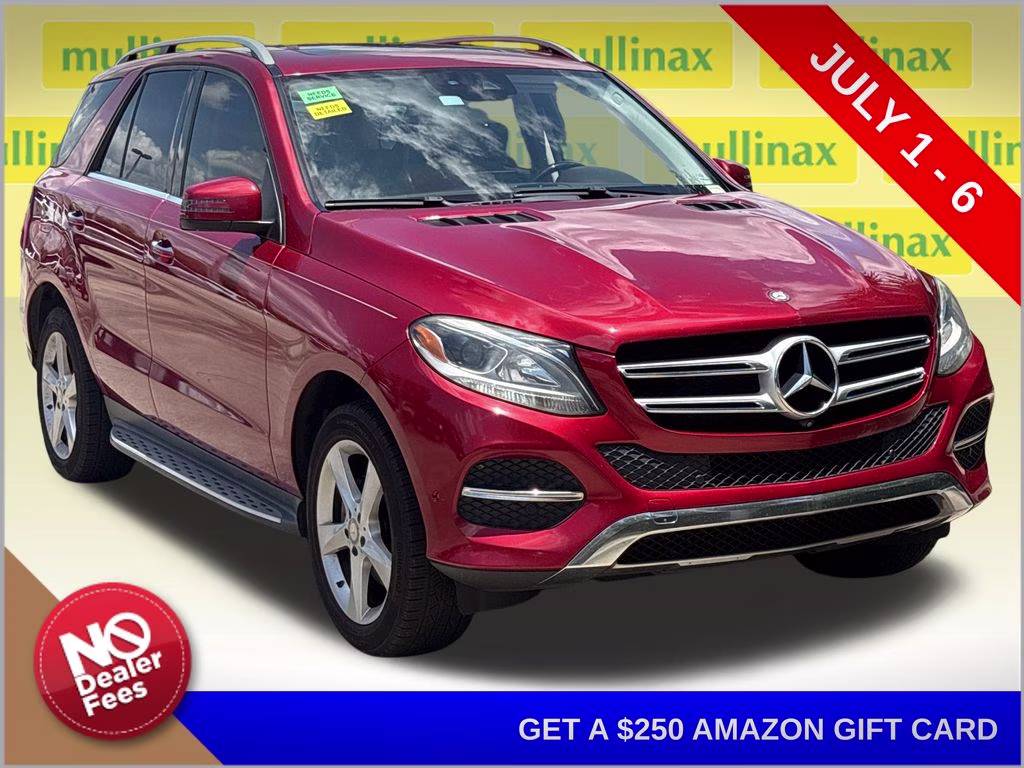 2016 designo Cardinal Red Metallic Mercedes-Benz GLE GLE 350 RWD SUV