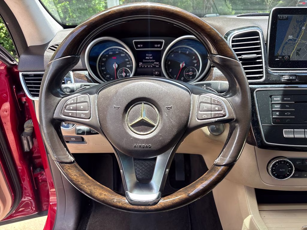 2016 designo Cardinal Red Metallic Mercedes-Benz GLE GLE 350 RWD SUV