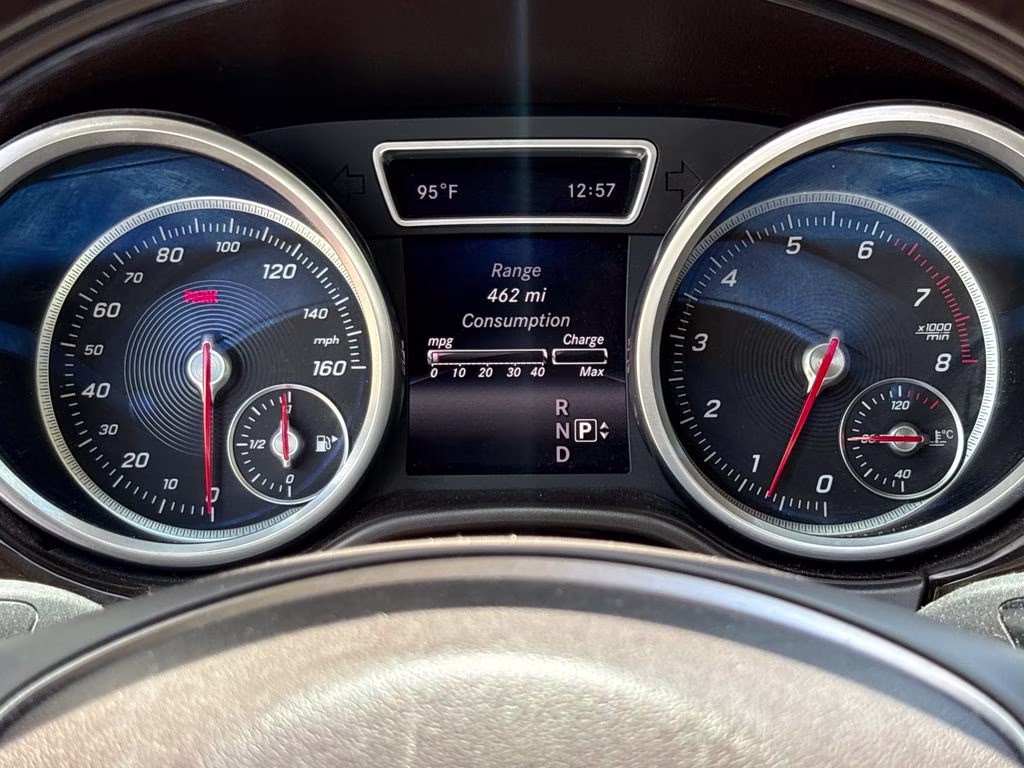 2016 designo Cardinal Red Metallic Mercedes-Benz GLE GLE 350 RWD SUV