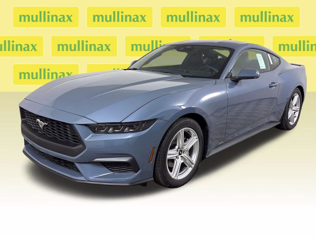 2026 Vapor Blue Metallic Ford Mustang EcoBoost Premium RWD Coupe