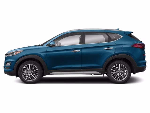 2020 Aqua Blue Hyundai Tucson Limited FWD SUV