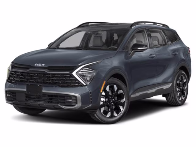 2024 Gravity Gray Kia Sportage Plug-In Hybrid X-Line Prestige AWD SUV