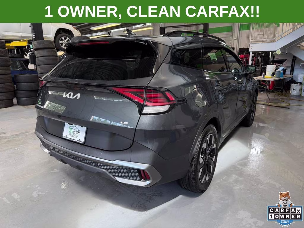 2024 Gravity Gray Kia Sportage Plug-In Hybrid X-Line Prestige AWD SUV