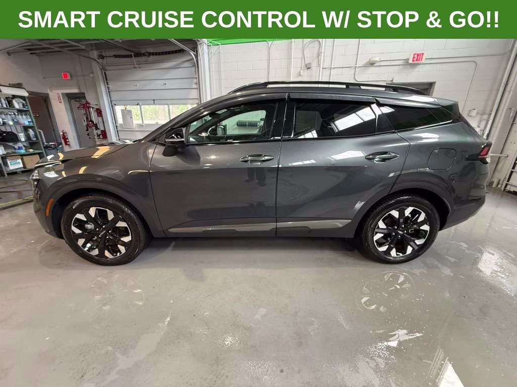 2024 Gravity Gray Kia Sportage Plug-In Hybrid X-Line Prestige AWD SUV