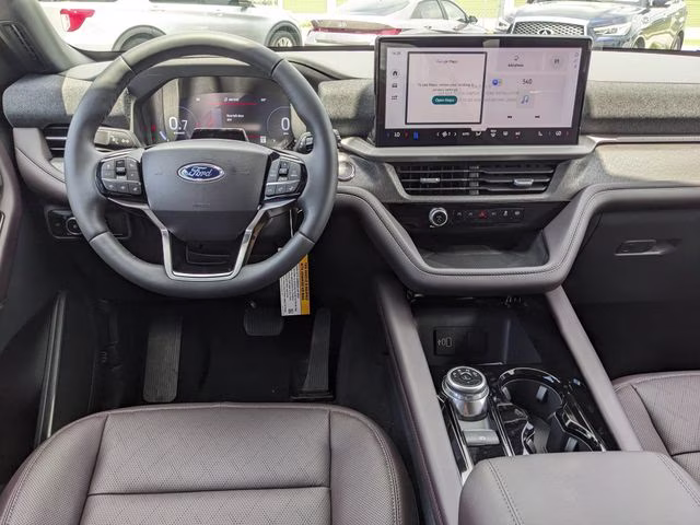 2026 Carbonized Gray Metallic Ford Explorer Platinum RWD SUV