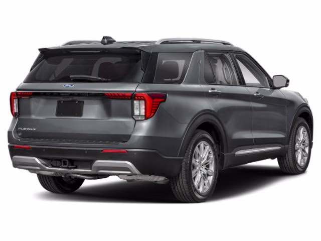 2026 Carbonized Gray Metallic Ford Explorer Platinum RWD SUV