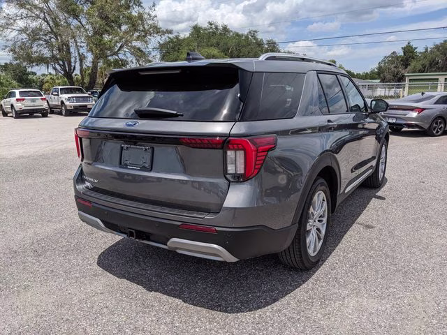 2026 Carbonized Gray Metallic Ford Explorer Platinum RWD SUV