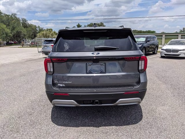 2026 Carbonized Gray Metallic Ford Explorer Platinum RWD SUV