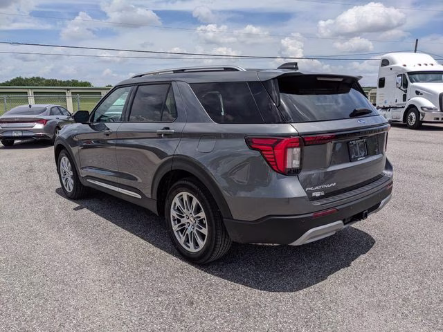 2026 Carbonized Gray Metallic Ford Explorer Platinum RWD SUV