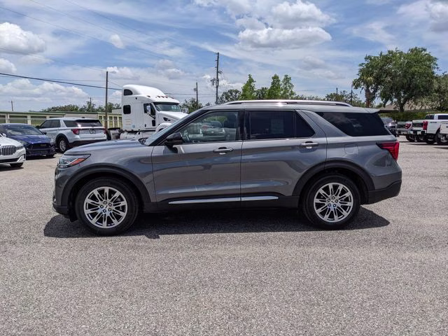 2026 Carbonized Gray Metallic Ford Explorer Platinum RWD SUV