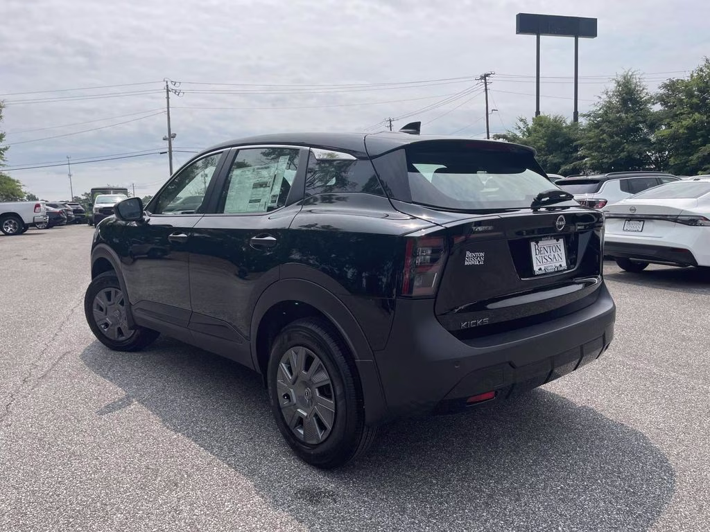 2026 Super Black Nissan Kicks S FWD SUV