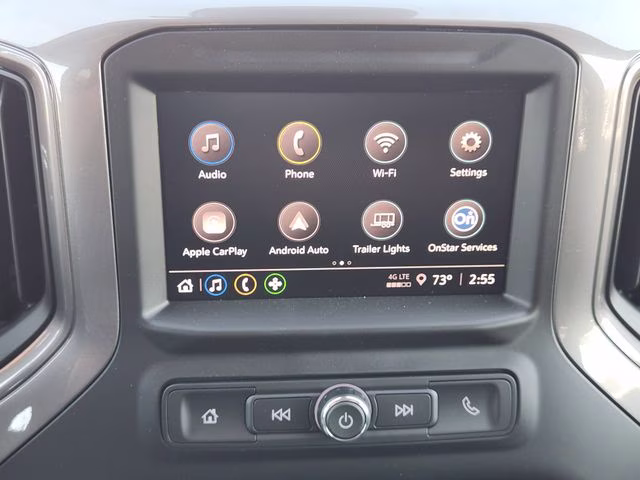 2026 Sterling Gray Metallic Chevrolet Silverado 1500 Custom Trail Boss 4X4 Truck